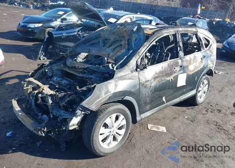 2013 Honda Cr-V Ex-L z USA, uszkodzony, nr VIN 2HKRM4H70DH678793